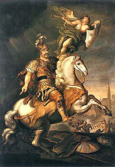  John III Sobieski at the Battle of Vienna.